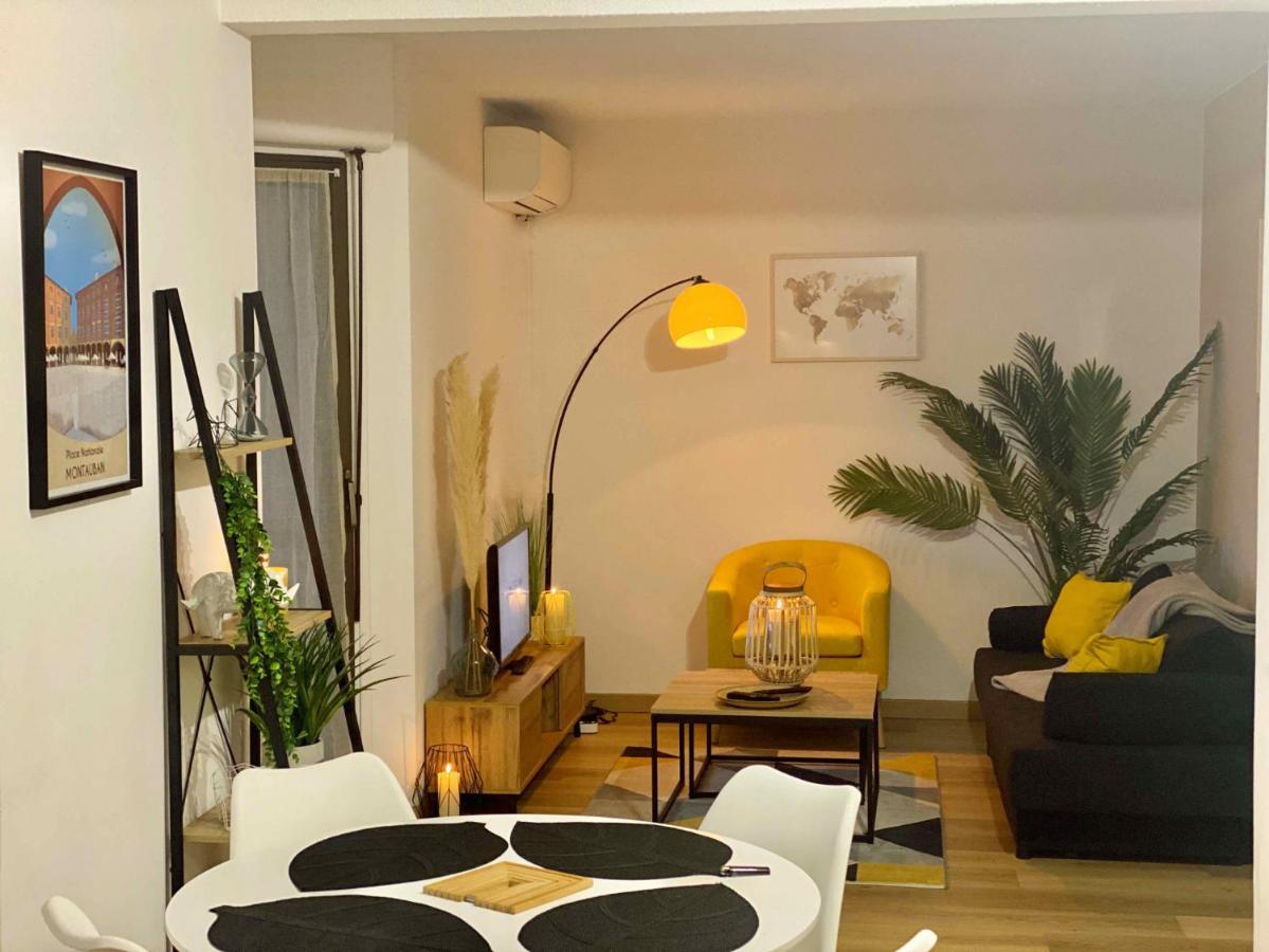 Appartamento Le Point Virgule - Parking Privé - Climatisation Montauban Esterno foto
