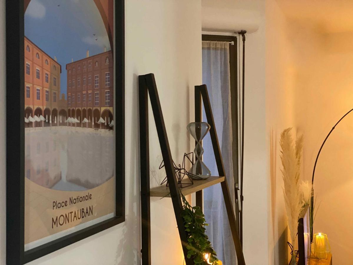 Appartamento Le Point Virgule - Parking Privé - Climatisation Montauban Esterno foto