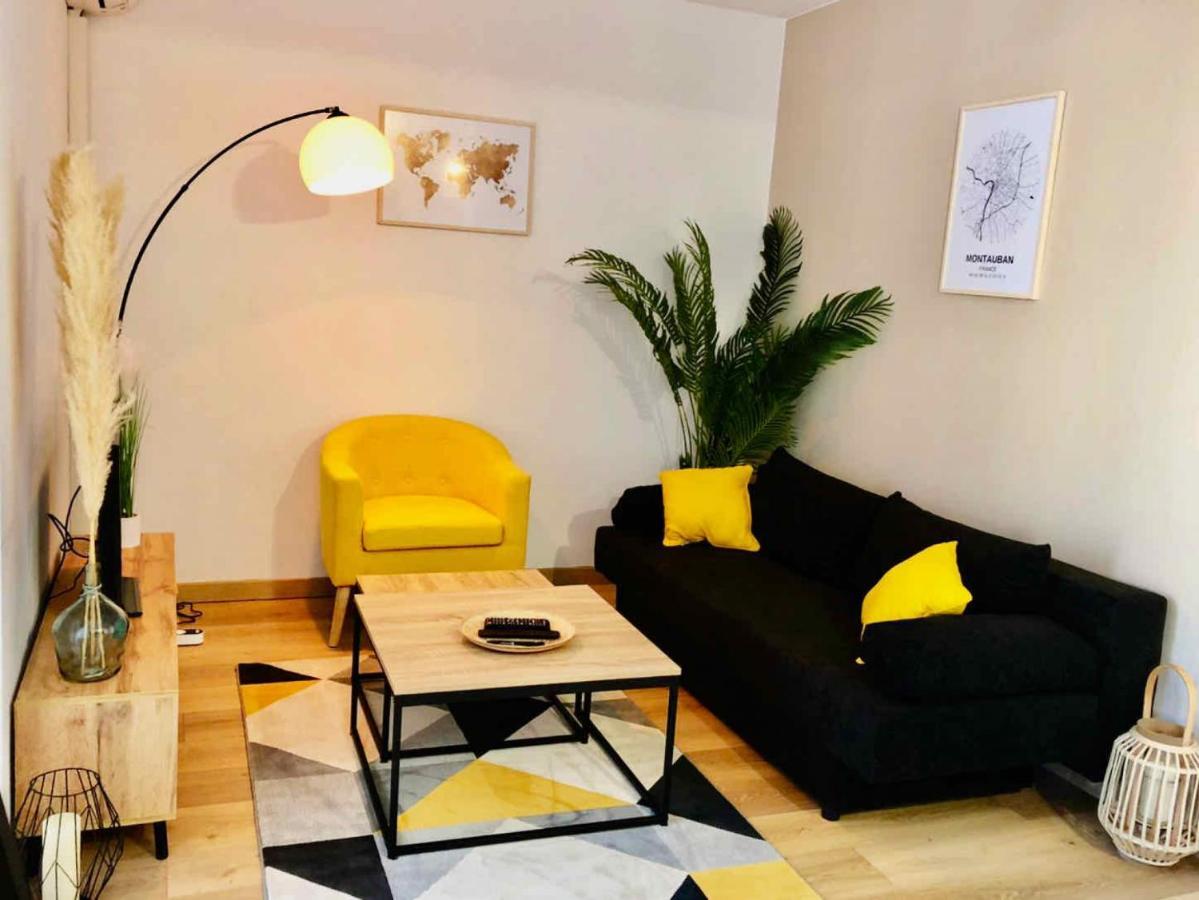 Appartamento Le Point Virgule - Parking Privé - Climatisation Montauban Esterno foto
