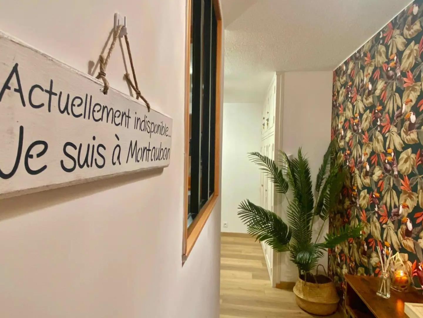 Appartamento Le Point Virgule - Parking Privé - Climatisation Montauban Esterno foto